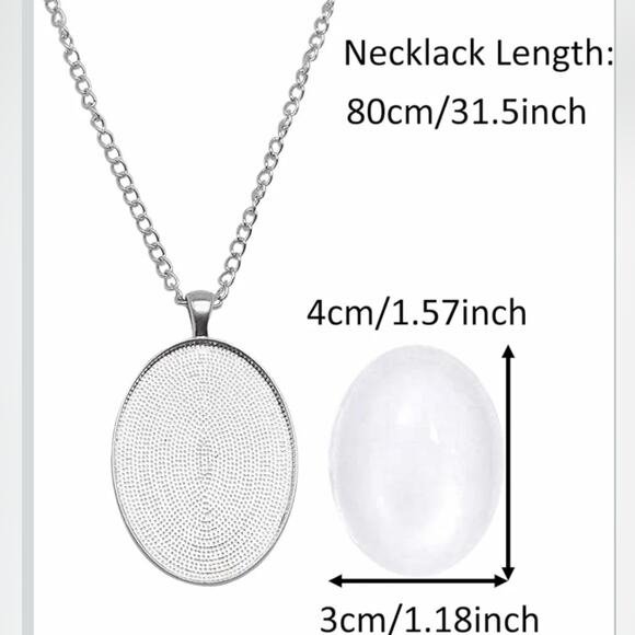 Cote' Design Studio Handmade Pendant Abstract Fluid Art Chain Colorful 1.5"ry - Picture 4 of 4